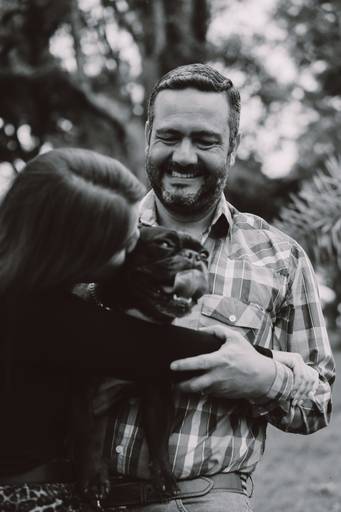 Ensaio casal com pet