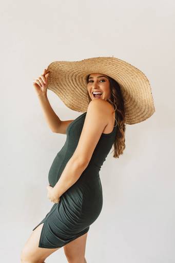 Ensaio gestante divertido