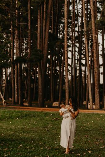 Ensaio mãe e filho delicado