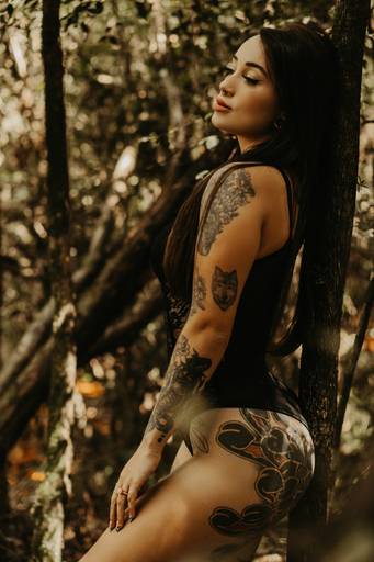 Ensaio feminino  de lingerie