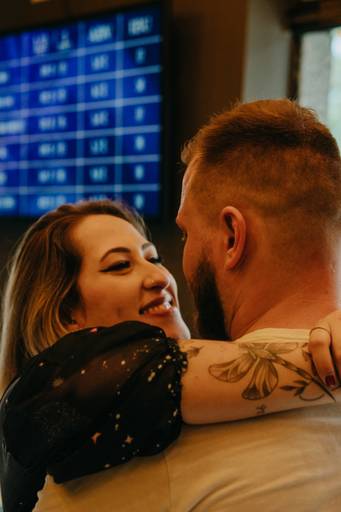 ensaio de casal feliz