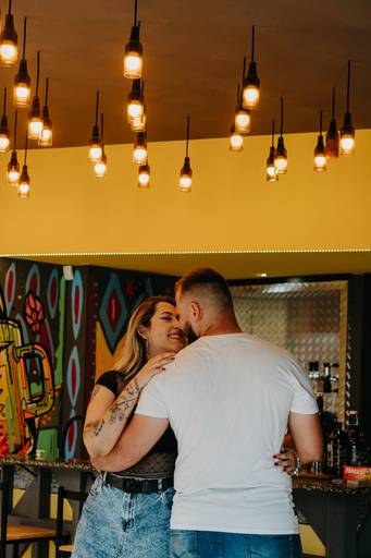 ensaio de casal feliz