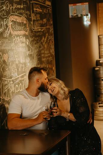 ensaio de casal feliz