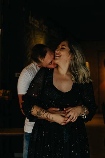 ensaio de casal feliz