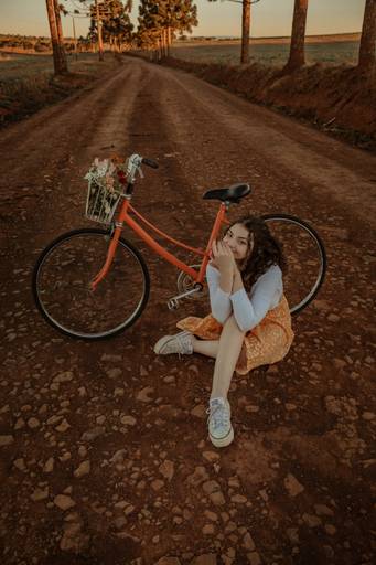 ensaio feminino com flores