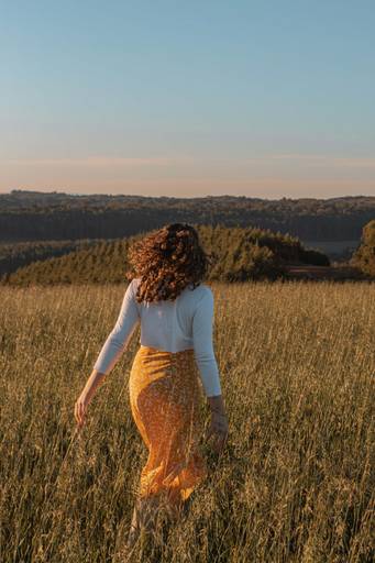 ensaio feminino no outono