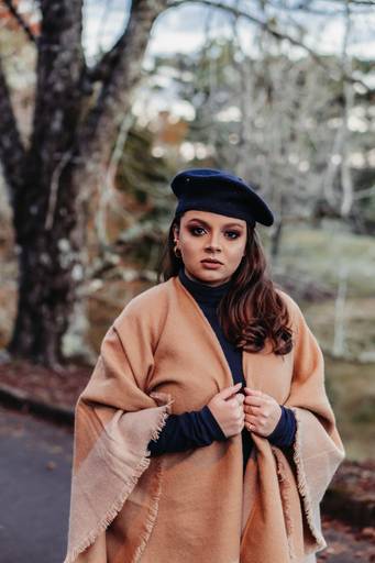 Ensaio com look de frio