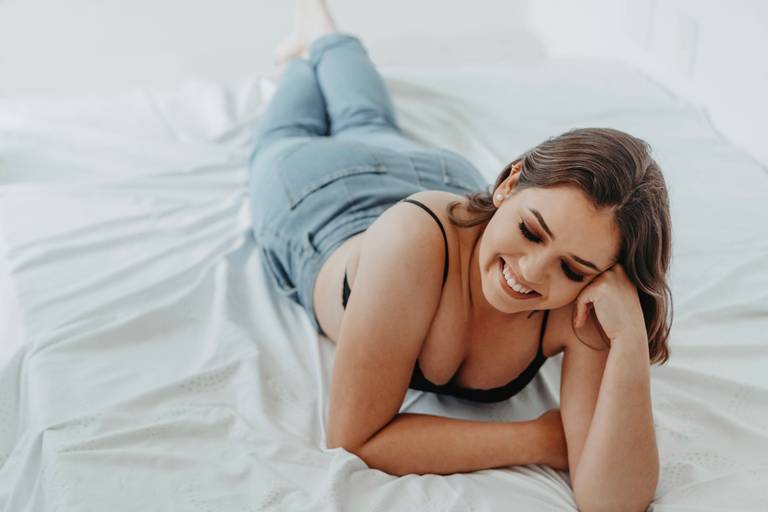 Ensaio sensual delicado