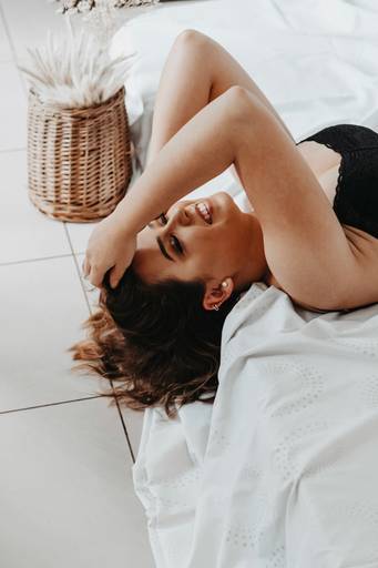 Ensaio sensual delicado