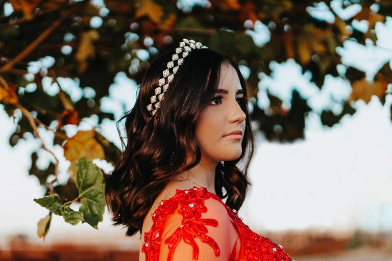 ensaio fotográfico com vestidão