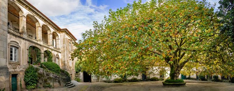 pátio do palácio dos condes de anadia