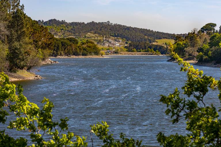 barragem do rio mondego em fagilde 