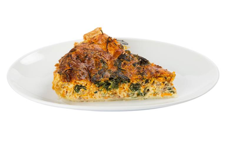 quiche de espinafres