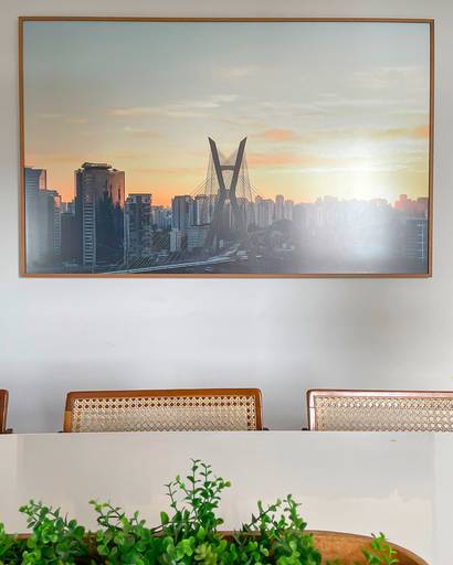 quadro para sala de estar, quadro para sala de jantar, quadro de sp, quadro decorativo chique
