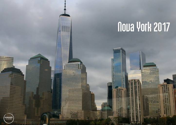 Capa álbum de viagem Nova York 2017 começo do inverno