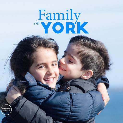 Family in York Capa álbum de familia Inglaterra