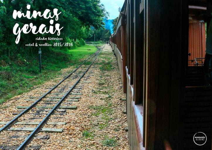 Capa álbum de viagem Minas Gerais reveilon