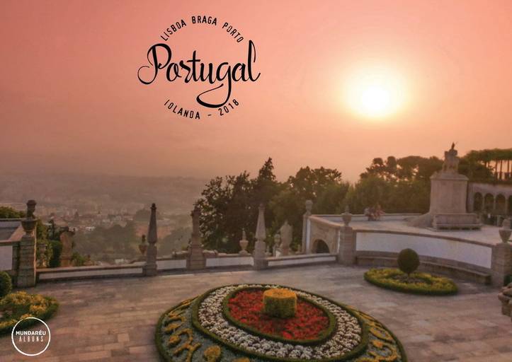 Capa álbum de viagem Portugal no verão