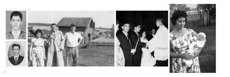 Fotos restauradas para álbum de família de Creuza Sales