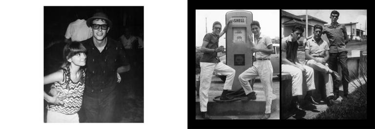 Fotos dos jovens nos anos 60 restauradas para o álbum