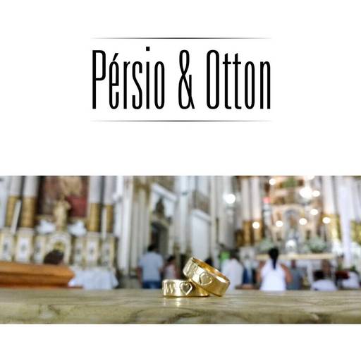 Capa do álbum de casamento Pérsio Otton Lua de mel no Uruguai