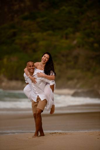 ensaio pre casamento prainha
