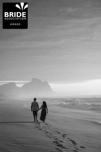 fotografia de ensaio pre wedding premiada nascer do sol