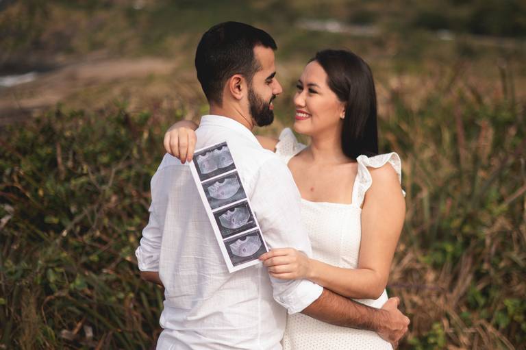 ensaio gestante no campo rio de janeiro
