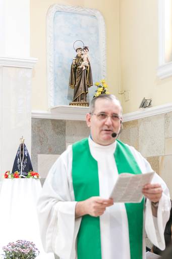 Fotos da cerimônia e festa de batismo do pequeno Pietro, na paróquia Santo Antônio, no bairro de Santo Amaro em São Paulo.