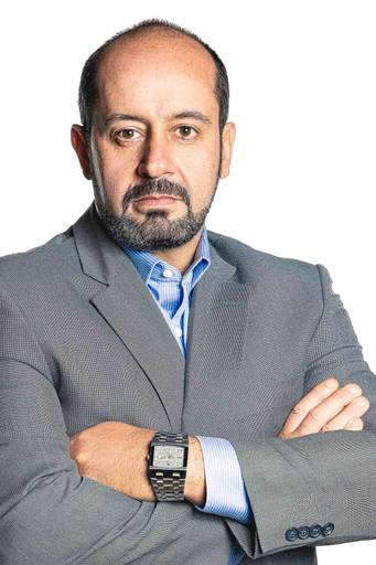 Retrato do advogado Rodrigo Camperlingo.