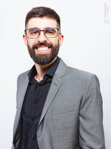 Retrato corporativo do profissional de TI João Paulo Guimarães