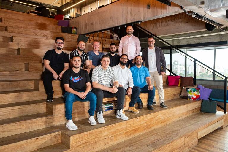 Retrato da equipe da WMS IT.