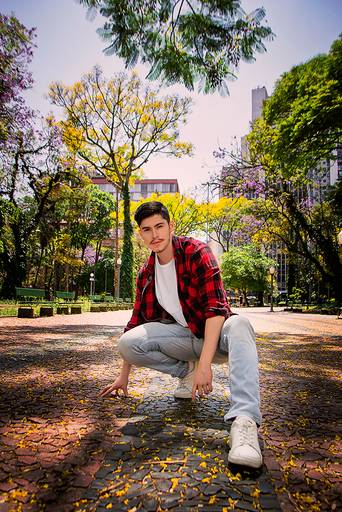 Ensaio Masculino porto alegre praça da alfandega