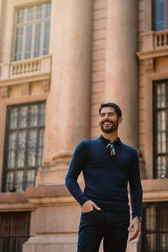 Ensaio Masculino urbano porto alegre praça da alfandega