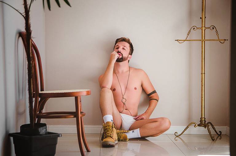 Ensaio Masculino sensual íntimo lifestyle