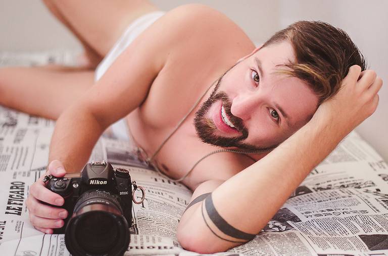 Ensaio Masculino sensual íntimo lifestyle