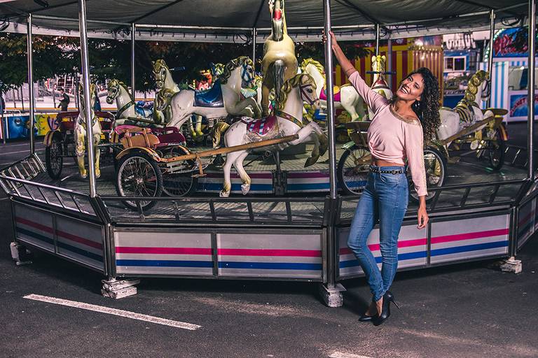 ensaio feminino book parque de diversões porto alegre