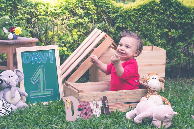 Ensaio infantil 1 aninho