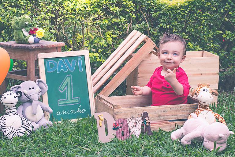 Ensaio infantil 1 aninho