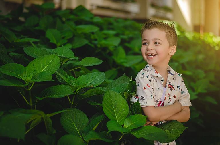 Ensaio infantil menino