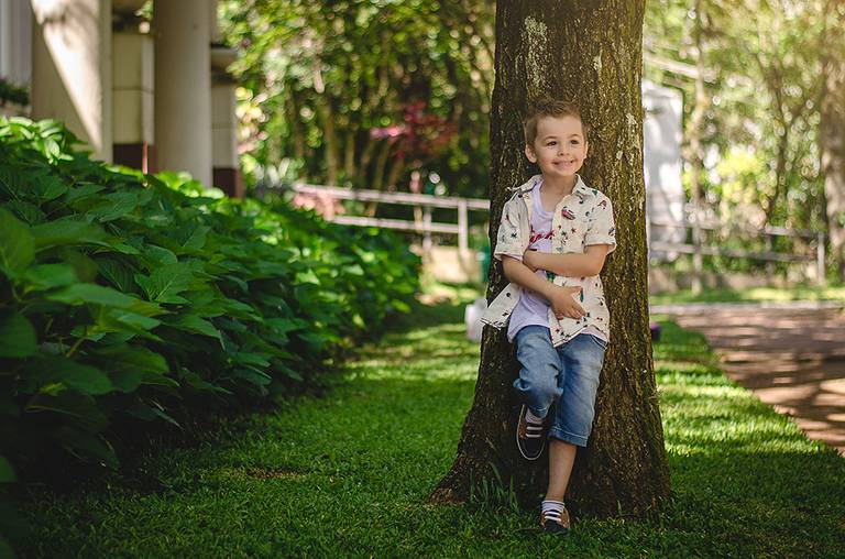 Ensaio infantil menino