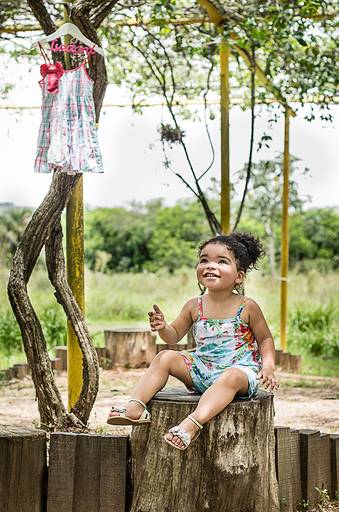 Ensaio infantil menina