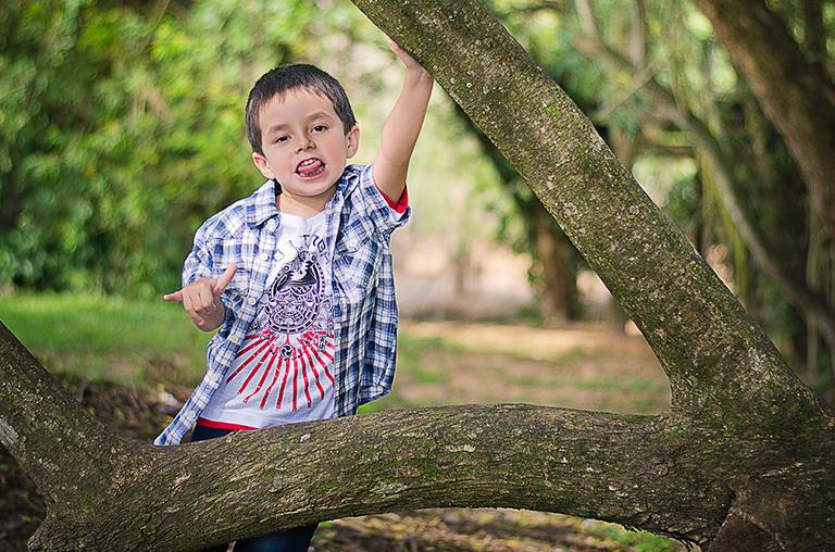 Ensaio infantil menino