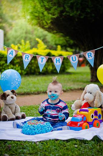 Ensaio infantil menino porto alegre smash the cake