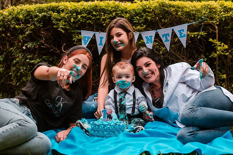 Ensaio infantil menino porto alegre smash the cake