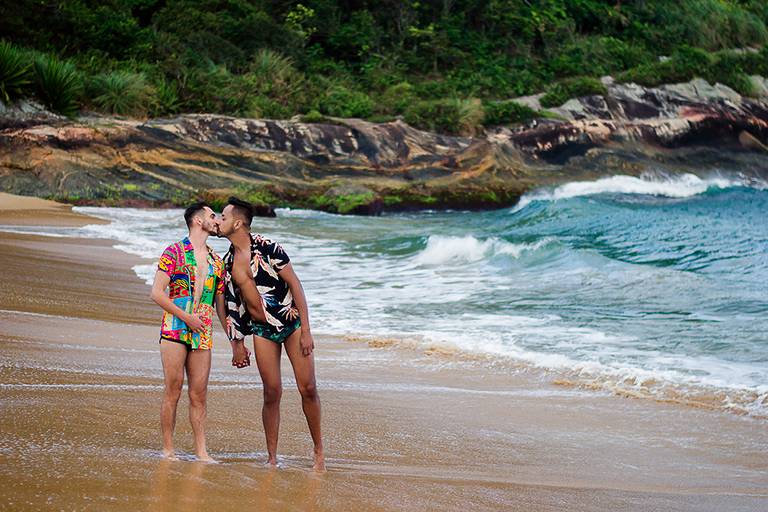 ensaio casal pré casamento wedding Praia do estaleiro Balneário Camboriú