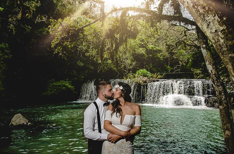 ensaio casal pré casamento wedding osório cachoeira morro burússia