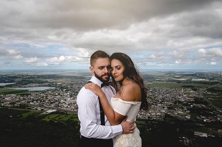ensaio casal pré casamento wedding osório cachoeira morro burússia