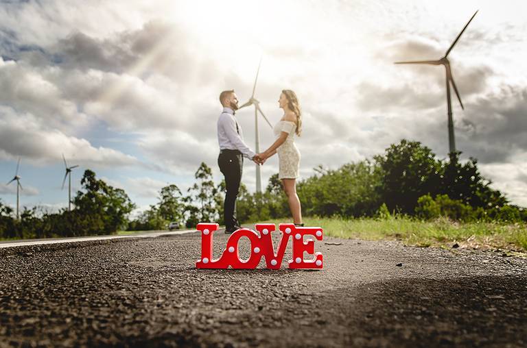 ensaio casal pré casamento wedding osório parque eólico