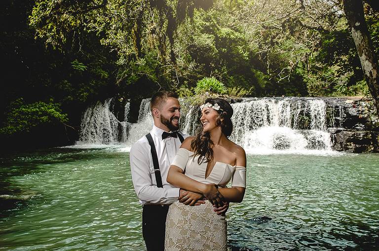 ensaio casal pré casamento wedding osório cachoeira morro burússia